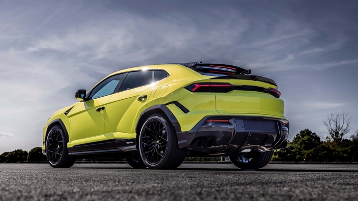 c’est le plus puissant SUV jamais proposé par Lamborghini.