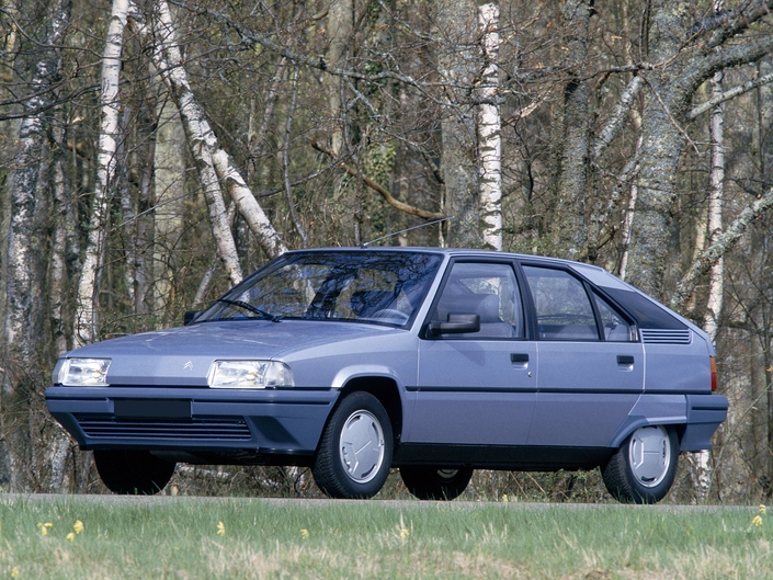 Ma BX 15 TGE ressemblait à ça, mais elle était bleu marine métalisé. Et je lui avais collé des enjoliveurs Norauto "Sport"... Ben voyons.
