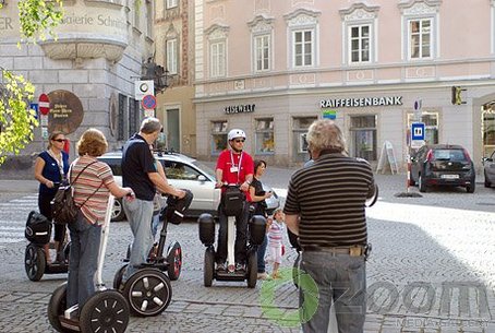 Autriche et Etats-Unis : les adeptes du Segway TP se réunissent lors d'un meeting !