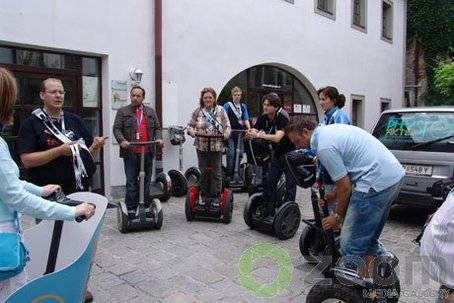 Autriche et Etats-Unis : les adeptes du Segway TP se réunissent lors d'un meeting !