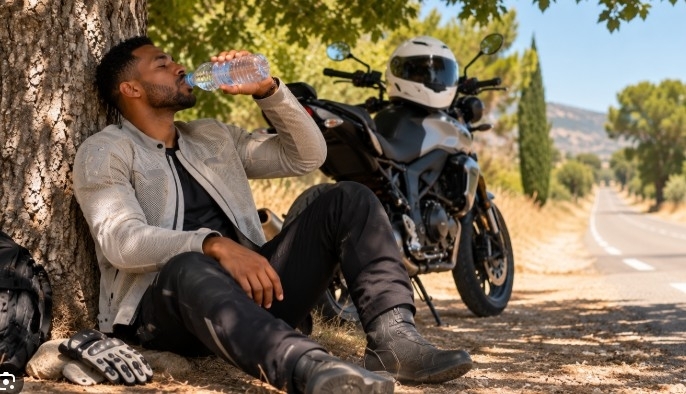 Canicule : faut-il encore porter une veste et des gants de moto en été ? La réponse est sans appel