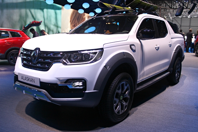 Renault Alaskan : pick-up au losange - Vidéo en direct du Salon de Genève 2017