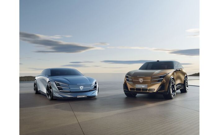 Les Peugeot Concept 6* et Concept 8* annoncent une berline et un SUV produits par la Chine et pour la Chine.