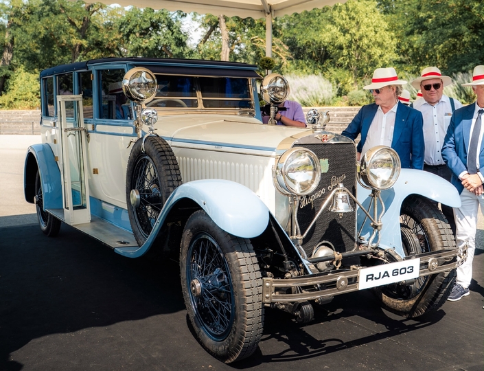 L'Hispano-Suiza H6C prix Best of Show.