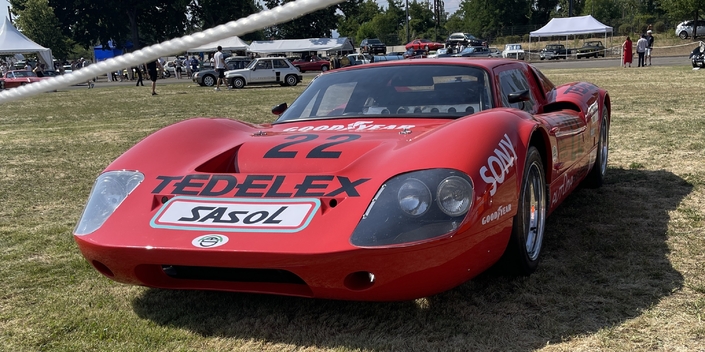 Vous savez ce que c'est ? Non ? C'est une Automa, une voiture de sport australienne de 1973, mue par un V8 Chevrolet.