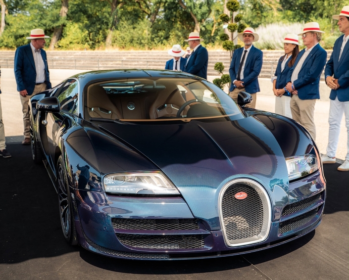 La Bugatti Veyron Grand Sport reine de la catégorie E.