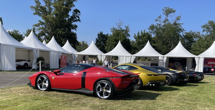 Ferrari 849 Testarossa et Amalfi.