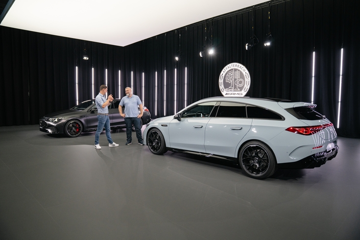 Berline tricorps ou break Shooting Brake, le choix est, comme souvent chez Mercedes, offert.