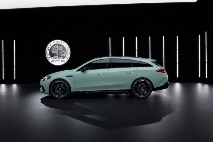 Ce vert sera l’une des couleurs spécifiques à la 45 AMG.