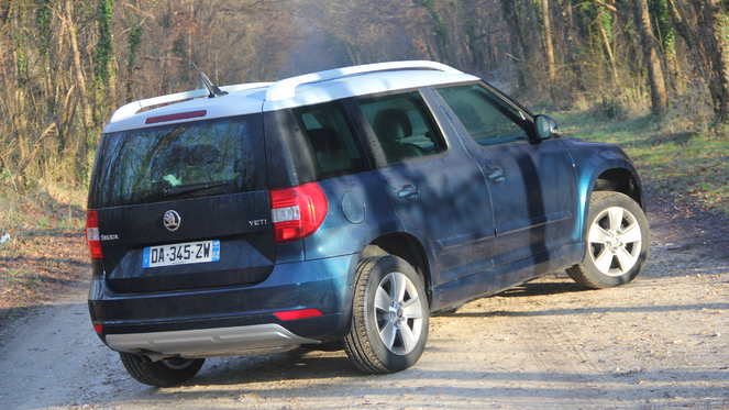 Essai Skoda Yeti 1.6 TDi 105 ch : une place monstre