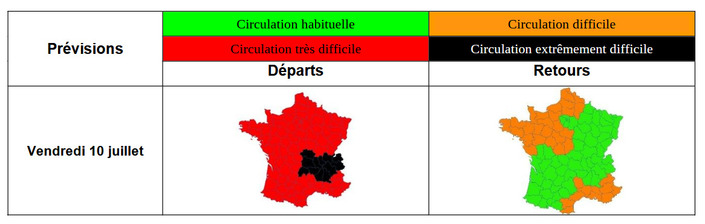 Vous allez voir noir ce week-end sur les routes de France