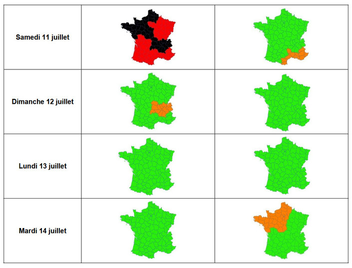 Vous allez voir noir ce week-end sur les routes de France