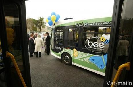 Fréjus/Saint-Raphaël : deux bus électriques Bee en service 