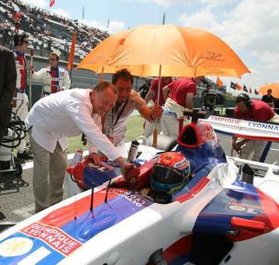 Superleague Formula - Nelson Panciatici: Un moteur de seconde division au milieu de la ligue des Champions