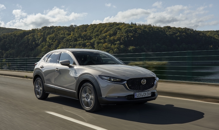 Le Mazda CX30 est fortement remisé ce mois-ci.