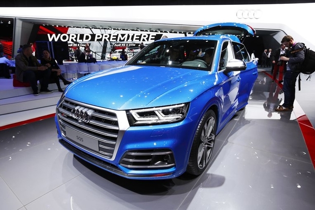 Audi S Q5: plaisir d'essence - En direct du salon de Genève 2017