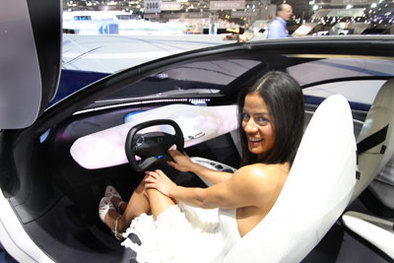 Genève 2008 en Live : Pininfarina Sintesi, le vrai concept car !