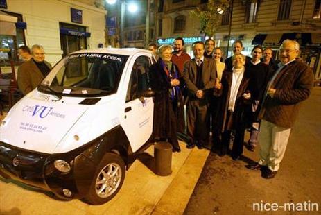Service CitéVu à Antibes : davantage de voitures éléctriques en libre accès !