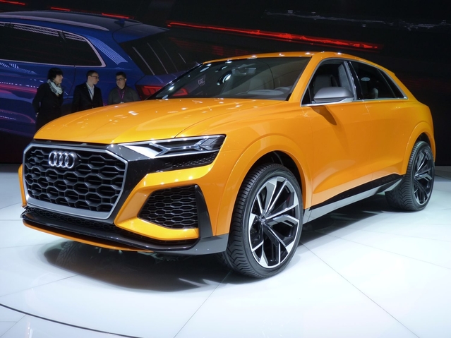 Audi Q8 Sport Concept : futur SQ8 - En direct du Salon de Genève 2017