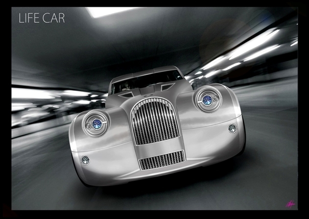 Salon de Genève 2008 : le concept Morgan LifeCar de Morgan Motor Compagny
