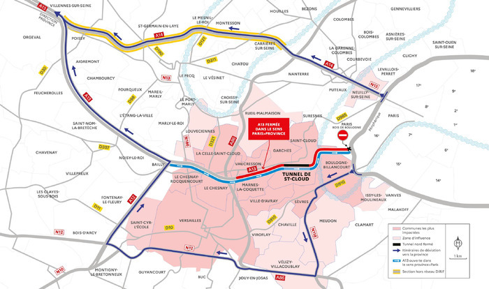 Préparez-vous à des cauchemars si vous empruntez régulièrement l’autoroute A13