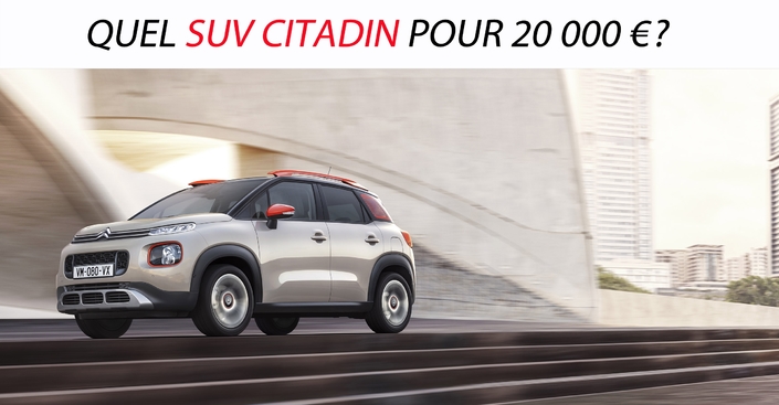 Quel SUV citadin pour 20 000 € ?