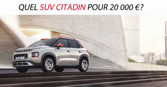 Quel SUV citadin pour 20 000 € ?