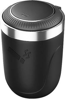 Cendrier à glisser dans le porte-gobelets, disponible pour 10 euros sur Internet.