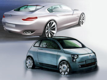 CDNA 2007 : Les designers couronnent la Fiat 500 et le BMW CS Concept