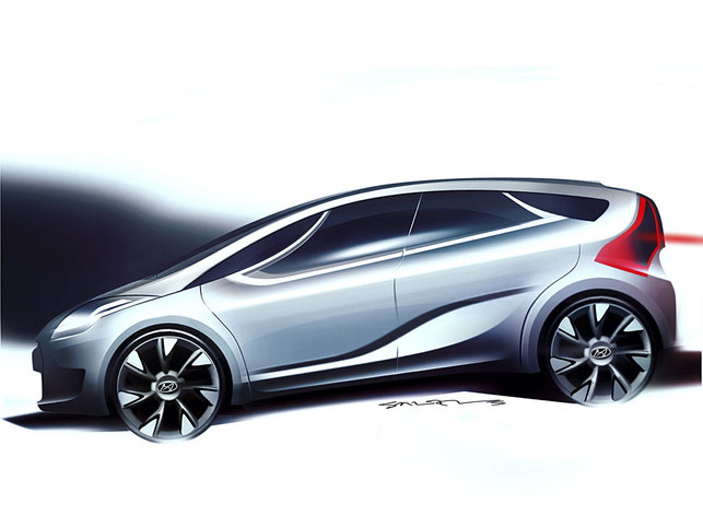 Salon de Genève 2008 : Hyundai dévoilera en première mondiale son concept car HED-5