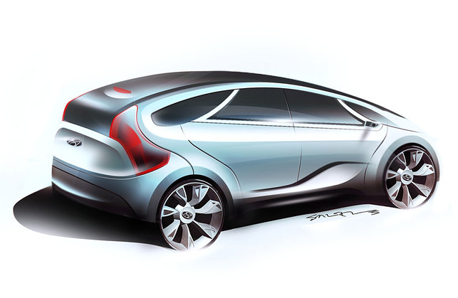 Salon de Genève 2008 : Hyundai dévoilera en première mondiale son concept car HED-5