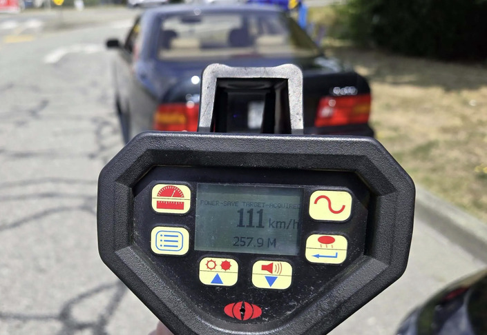 Arrêté pour excès de vitesse, il indique vouloir sécher sa voiture