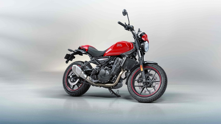 Une nouveauté arrive dans le catalogue Royal Enfield : la Guerrilla 450 Apex