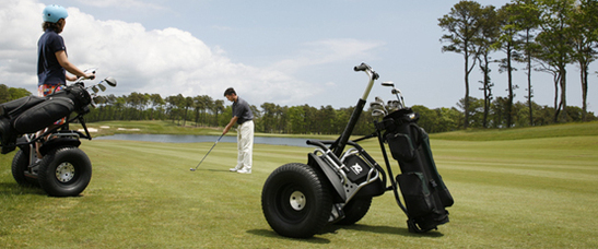 Etats-Unis/France : le Segway x2 Golf sous les feux des projecteurs