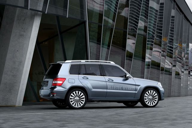 Salon de Genève 2008 : Mercedes Vision GLK BlueTec Diesel Hybrid 