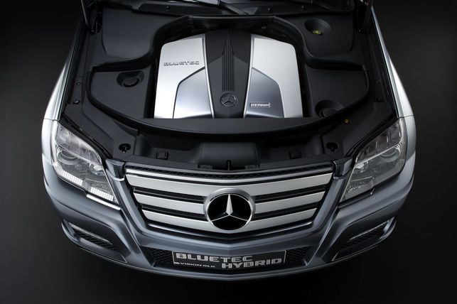 Salon de Genève 2008 : Mercedes Vision GLK BlueTec Diesel Hybrid