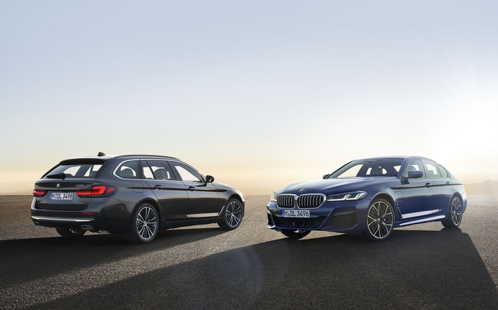 BMW dévoile la Série 5 restylée