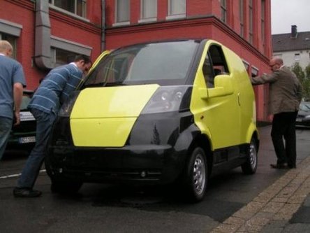 QUICC!, utilitaire électrique, dévoilé au Mondial de Paris 2008