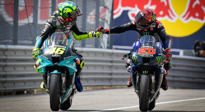 2021 : une saison historique pour la moto française qui marque aussi la passation de pouvoir entre Rossi et Quartararo.