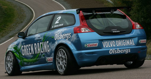 Salon de Genève 2008 : Volvo C30 Green Racing