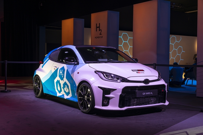 Toyota dévoile une GR Yaris avec un moteur hydrogène