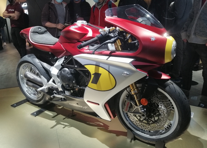 La MV Agusta Superveloce Ago.