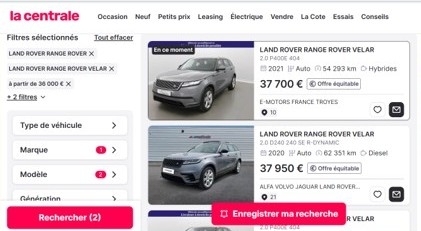 Pour le prix d’un Jaecoo 7 haut de gamme, certains professionnels avec pignon sur rue proposent des Velar peu kilométrés, en hybride rechargeable ou diesel. Tentant, même si le doute plane quant à la tranquillité d’esprit à moyen ou long terme.