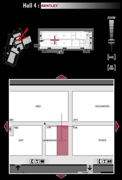 Guide des stands : Bentley - Hall 4