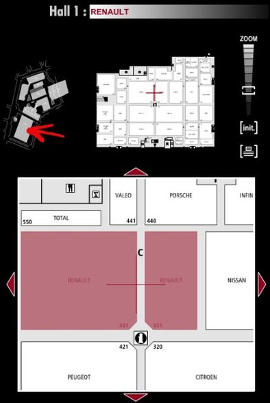 Guide des stands : Renault - Hall 1