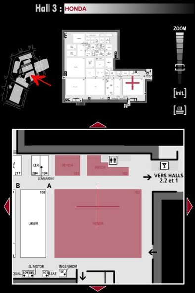 Guide des stands : Honda - Hall 3