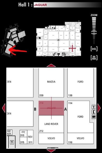 Guide des stands : Jaguar - Hall 1