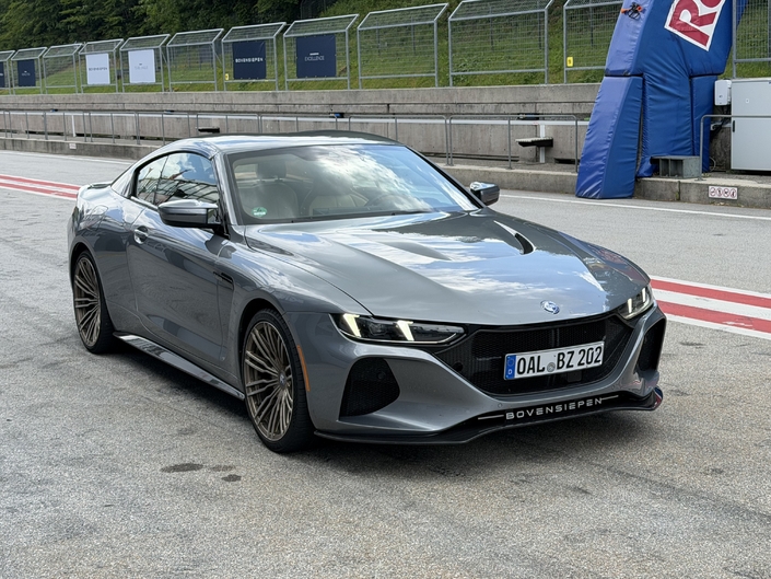 Sous cet angle, la Bovensiepen Zagato ne ressemble pas du tout à une BMW M4.