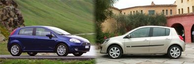 Renault Clio vs Fiat Grande Punto : troisièmes du nom