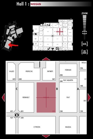 Guide des stands : Nissan - Hall 1